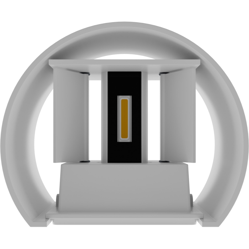 APLED - Applique murale LED extérieure OVAL 2xLED/3W/230V IP65