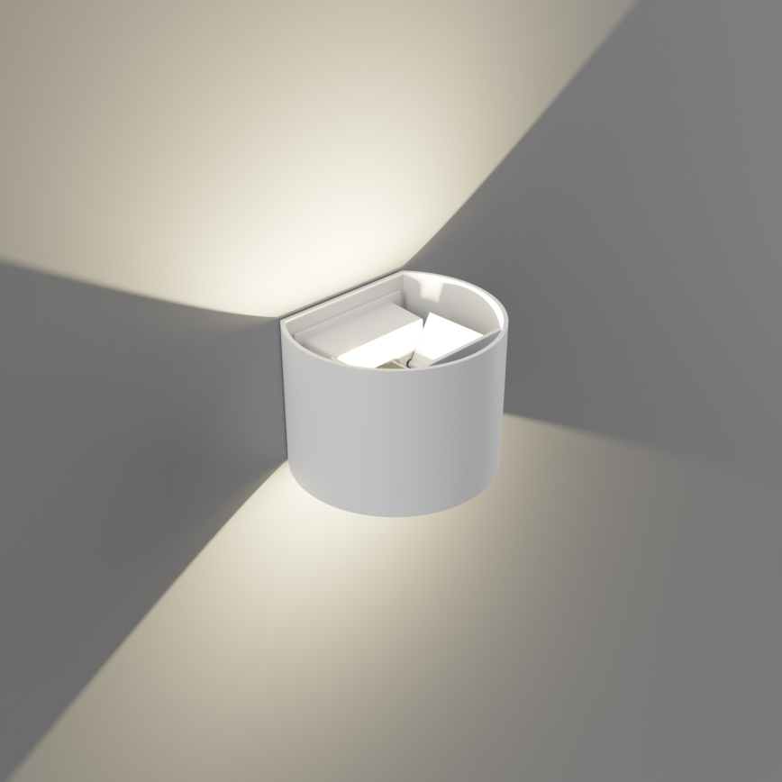 APLED - Applique murale LED extérieure OVAL 2xLED/3W/230V IP65