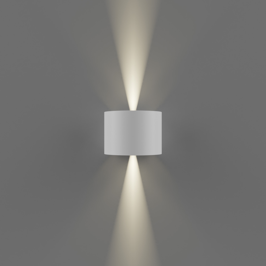 APLED - Applique murale LED extérieure OVAL 2xLED/3W/230V IP65