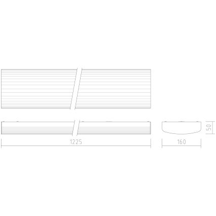 APLED - Lampe fluorescente LED EeL LED/31W/230V 4112lm