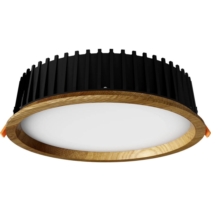 APLED - Spot encastrable LED RONDO WOODLINE LED/18W/230V 3000K d. 26 cm chêne bois massif