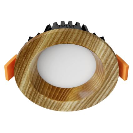 APLED - Spot encastrable LED RONDO WOODLINE LED/3W/230V 4000K d. 9 cm frêne bois massif