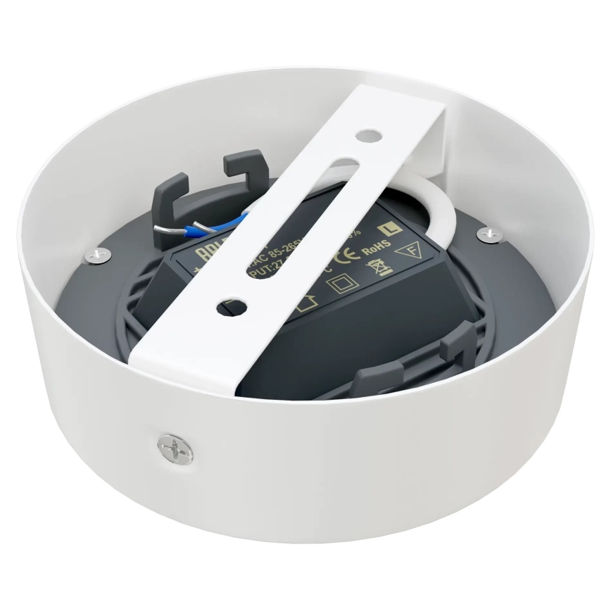 APLED - Plafonnier RONDO LED/8W/230V d. 9,8 cm blanc