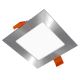 APLED - Spot encastrable de salle de bain LED SQUARE LED/6W/230V IP41 110x110 mm