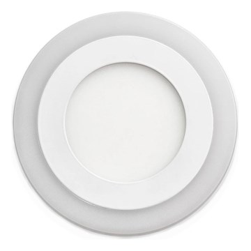 APLED - Spot encastrable de salle de bain RONDO DUO LED/4W + LED/12W/230V IP41 3000/4000K d. 19,5 cm blanc