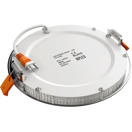 APLED - Spot encastrable de salle de bain RONDO LED/12W/230V IP40 d. 17 cm chrome mat