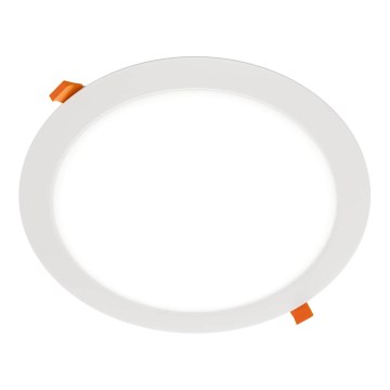 APLED - Spot encastrable de salle de bain RONDO LED/24W/230V IP40 d. 30 cm blanc