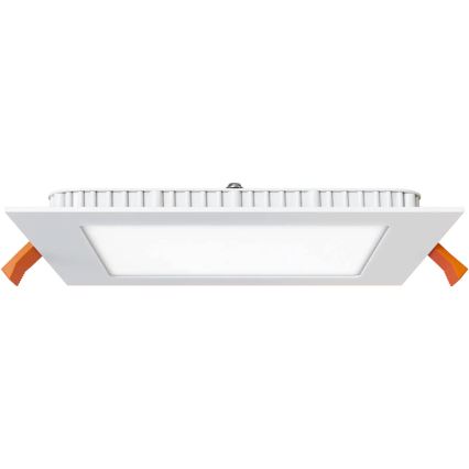 APLED - Spot encastrable de salle de bain SQUARE LED/12W/230V IP40 17x17 cm blanc