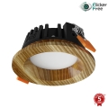 APLED - Spot encastrable LED RONDO WOODLINE LED/3W/230V 3000K d. 9 cm frêne bois massif