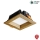 APLED - Spot encastrable LED SQUARE WOODLINE LED/3W/230V 3000K 9x9 cm chêne bois massif