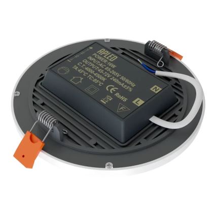 APLED - Spot encastrable RONDO SLIM LED/16W/230V d. 15 cm blanc