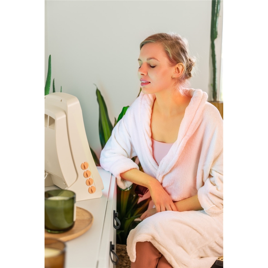 Appareil de bronzage facial pour usage domestique Cosmedico à 4 tubes UV, 65W/230V