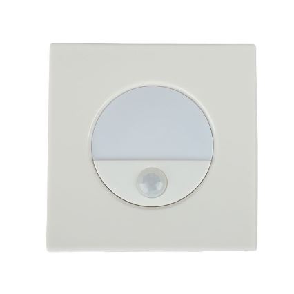 Applique d'escalier LED avec détecteur de mouvement LED/3W/230V 4000K blanc