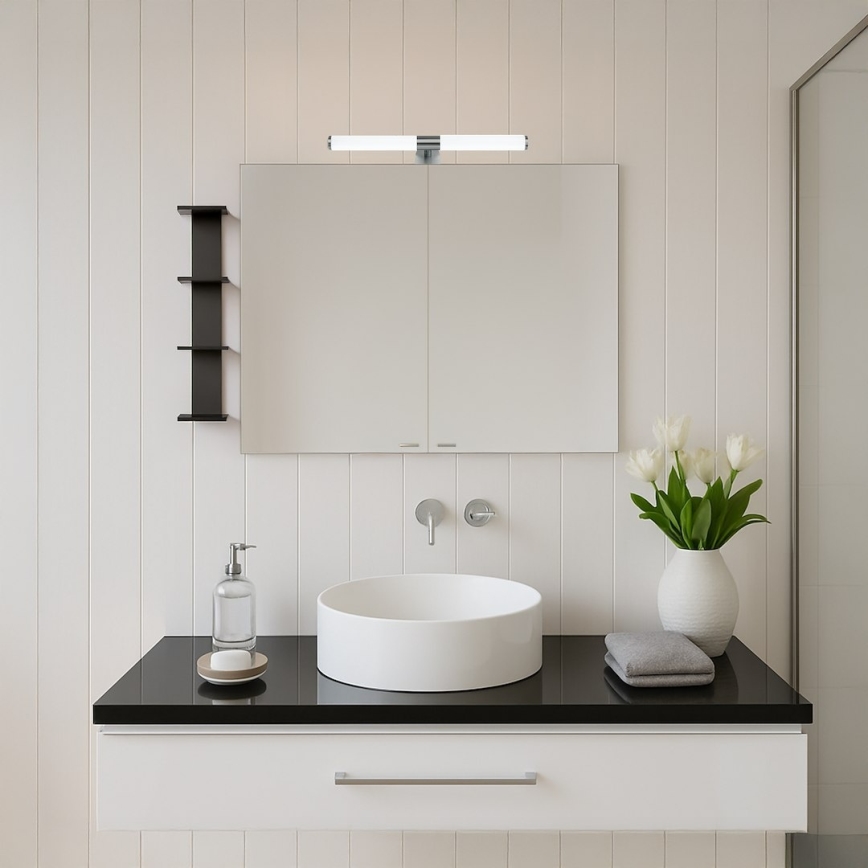 Applique LED pour miroir de salle de bains APA LED/6W/230V 40 cm IP44 chrome brillant