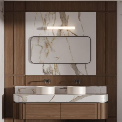 Éclairage LED pour miroir de salle de bains LINEA/12W/230V 3000/4000/6000K IP44 61 cm chrome brillant