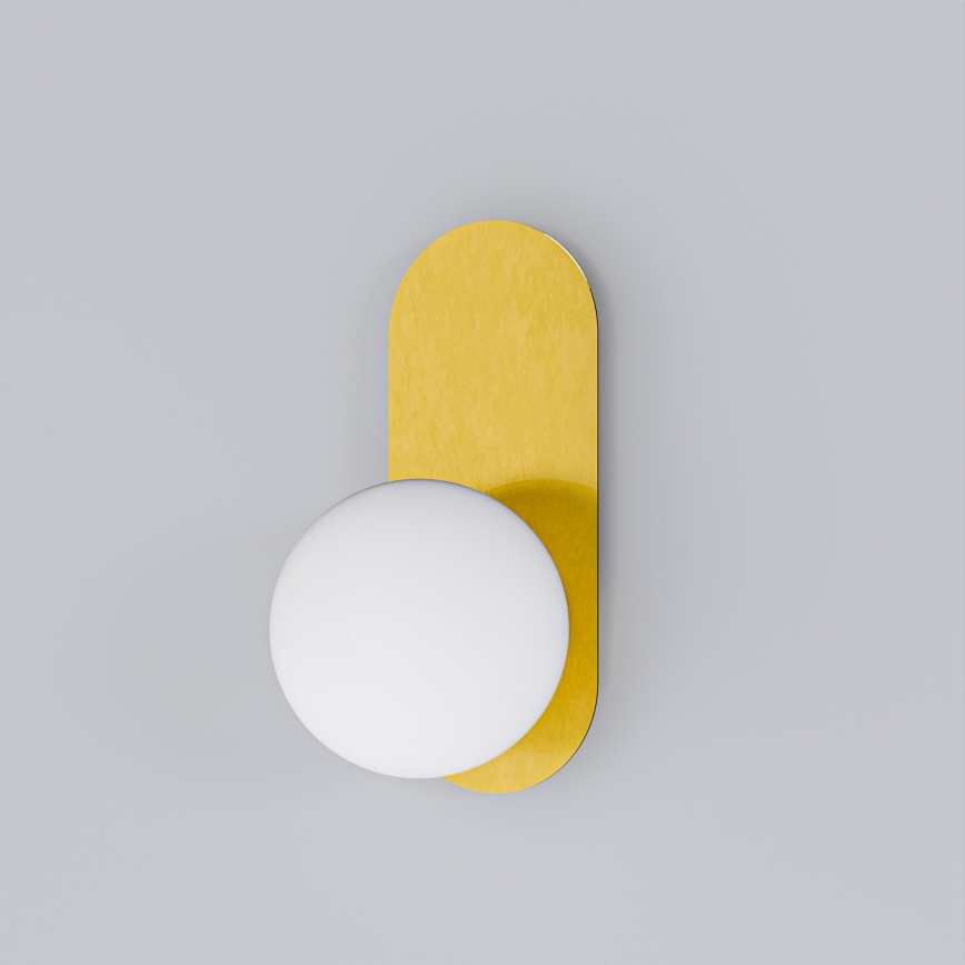 Applique murale 1xE27/40W/230V dorée/blanche