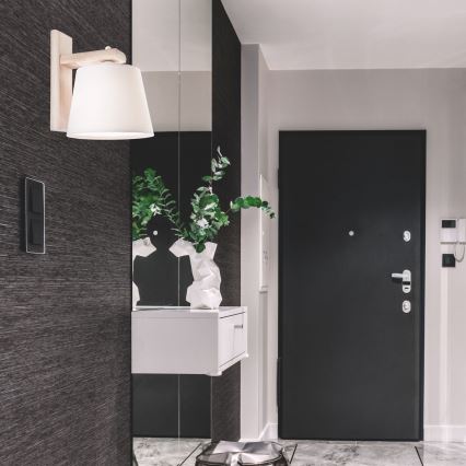 Applique murale 1xE27/60W/230V chêne