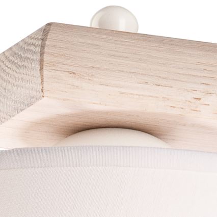 Applique murale 1xE27/60W/230V chêne