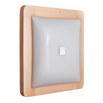 Applique murale 3xE27/20W/230V hêtre
