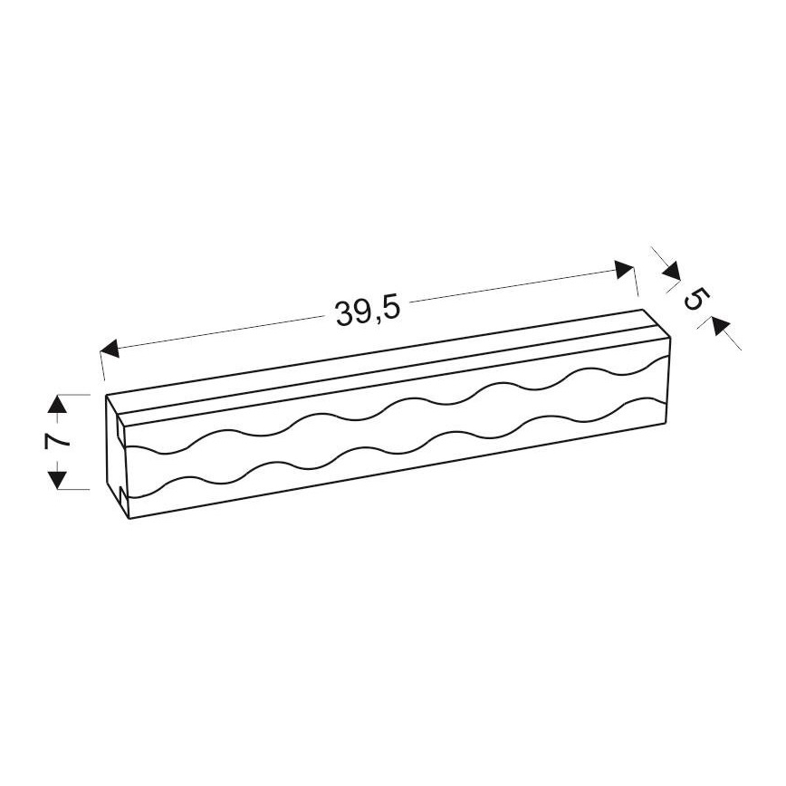 Applique murale à intensité variable FRONT LED/10W/230V