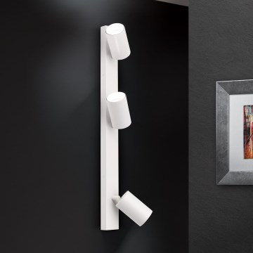 Applique murale à spots SEAN 3xGU10/13W/230V blanche