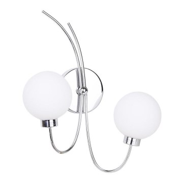 Applique murale AGAPANT 2xG9/40W/230V chrome brillant