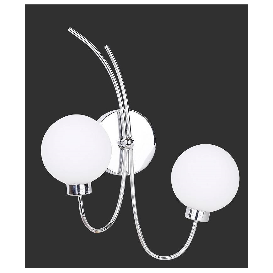 Applique murale AGAPANT 2xG9/40W/230V chrome brillant