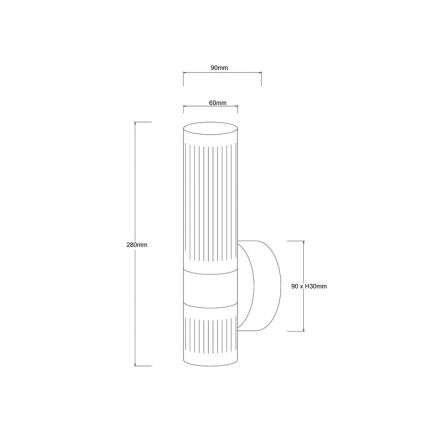 Applique murale AMBIENTE LED/6W/230V 3000/4000/6000K, finition dorée
