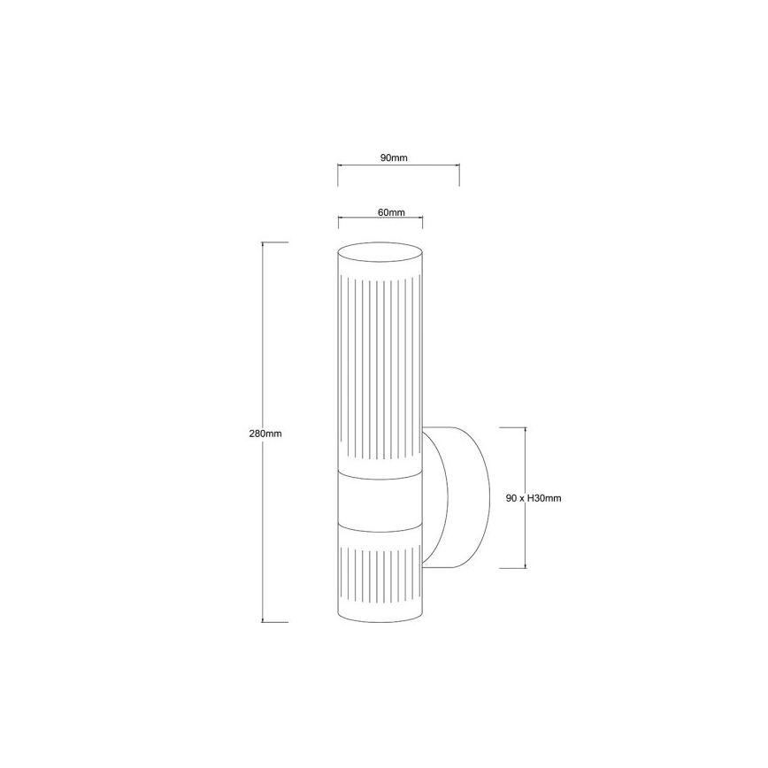 Applique murale AMBIENTE LED/6W/230V 3000/4000/6000K, finition dorée