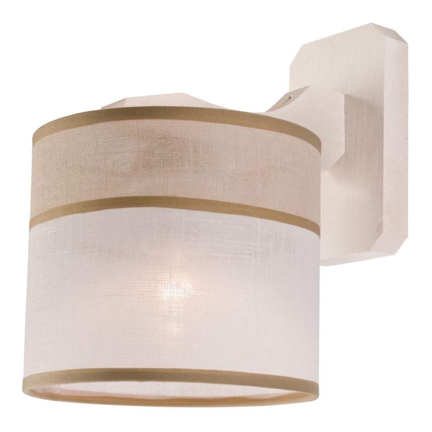 Applique murale ANDREA 1xE27/60W/230V hêtre