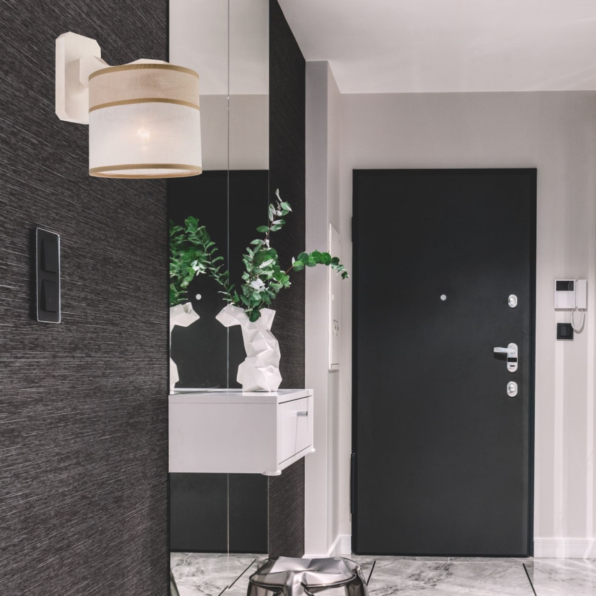 Applique murale ANDREA 1xE27/60W/230V hêtre