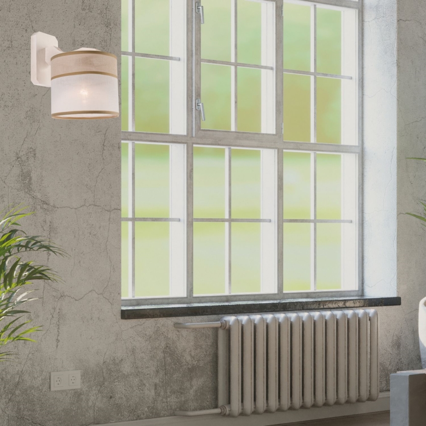 Applique murale ANDREA 1xE27/60W/230V hêtre