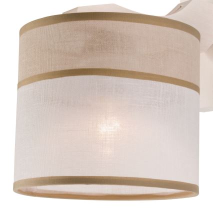Applique murale ANDREA 1xE27/60W/230V hêtre