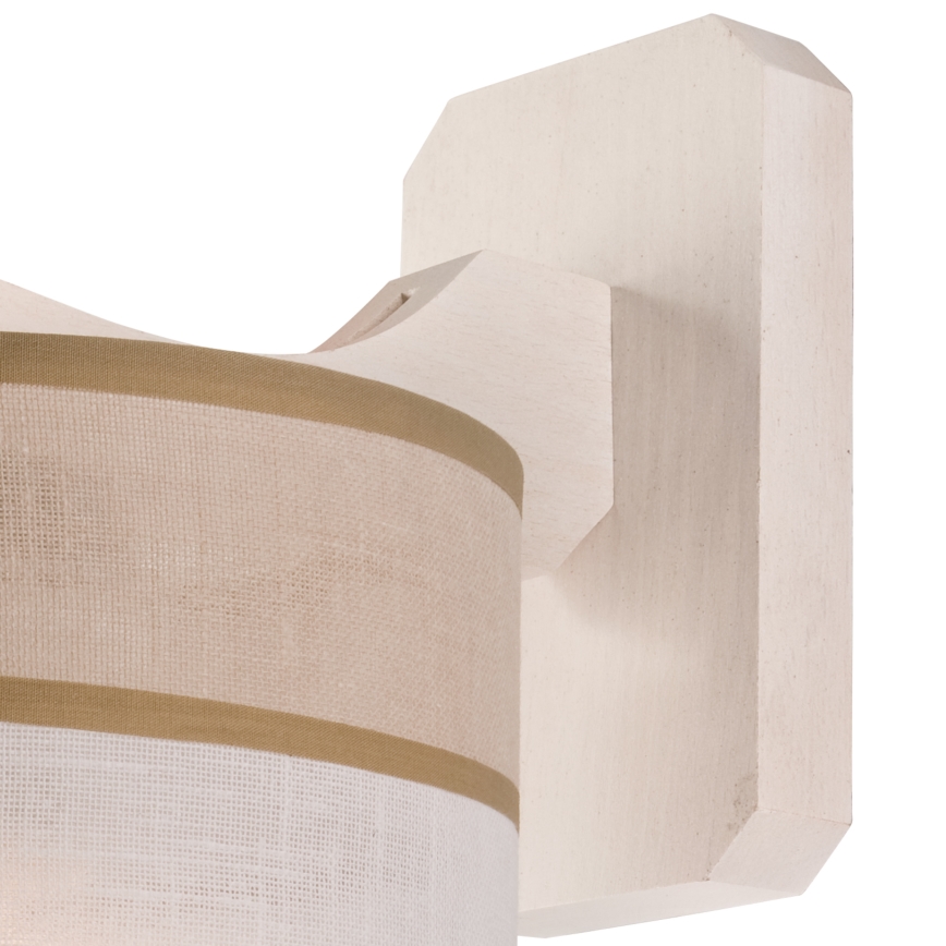 Applique murale ANDREA 1xE27/60W/230V hêtre