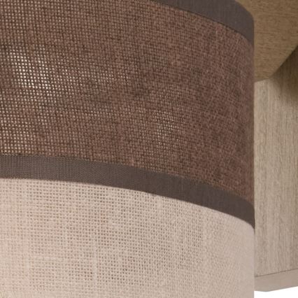 Applique murale ANDREA 1xE27/60W/230V hêtre
