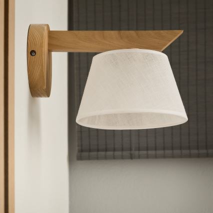 Applique murale ANTONIO 1xE14/40W/230V chêne