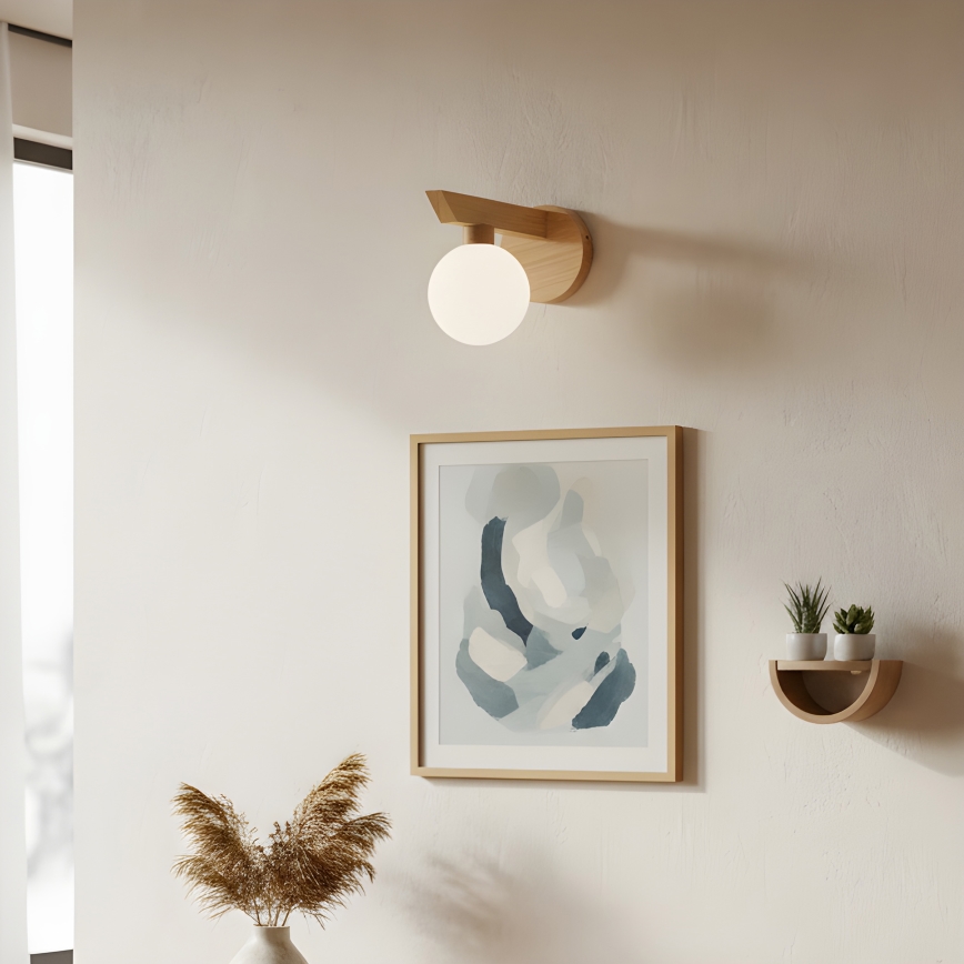 Applique murale ANTONIO 1xG9/5W/230V chêne/blanc