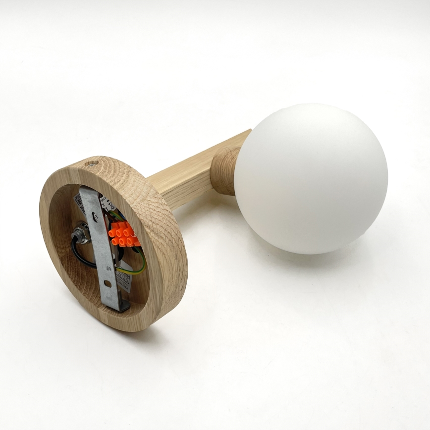 Applique murale ANTONIO 1xG9/5W/230V chêne/blanc