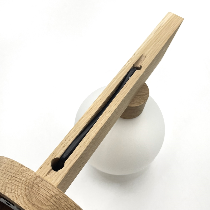 Applique murale ANTONIO 1xG9/5W/230V chêne/blanc