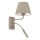 Applique murale ARDEN 1xE27/15W/230V + 1xG9/8W beige
