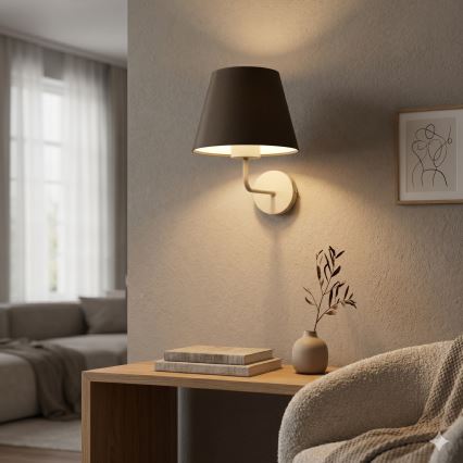 Applique murale ARDEN 1xE27/15W/230V beige/marron