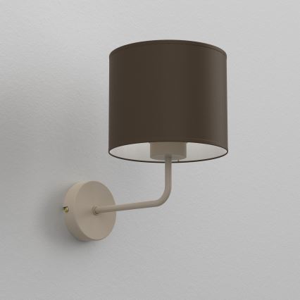 Applique murale ARDEN 1xE27/15W/230V beige/marron