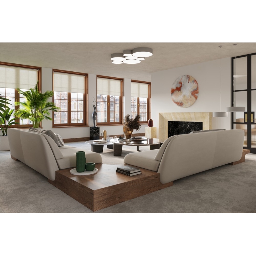 Applique murale ARENA 1xE27/60W/230V grise