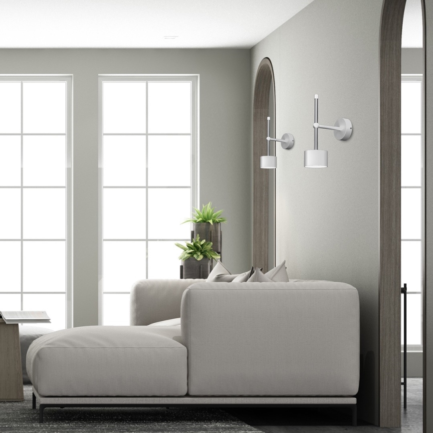 Applique murale ARENA 1xGX53/11W/230V blanc/chrome brillant