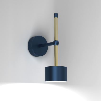 Applique murale ARENA 1xGX53/11W/230V bleu/or