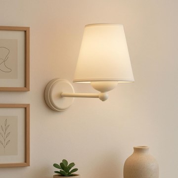 Applique murale ASPARAGUS 1xE27/40W/230V blanche