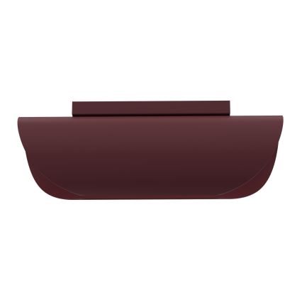 Applique murale BARBOS 2xG9/8W/230V bordeaux