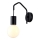Applique murale BASSO 1xE27/40W/230V noir
