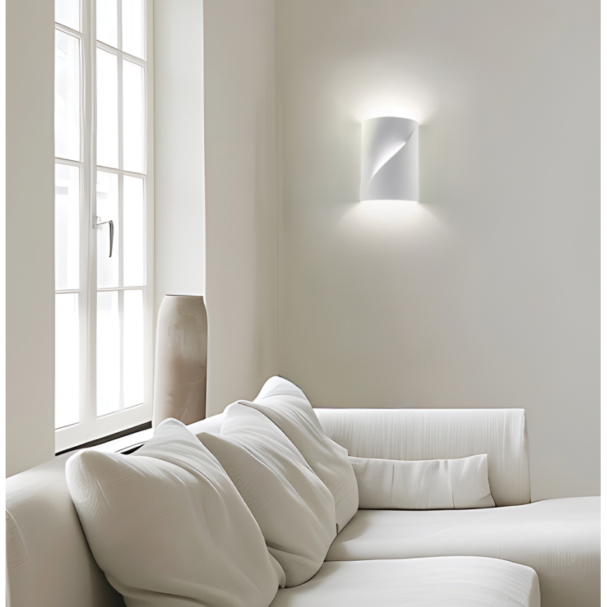 Applique murale BLANC 2xE14/10W/230V blanche