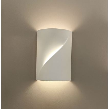 Applique murale BLANC 2xE14/10W/230V blanche